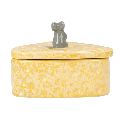 Ceramic Cheese & Mouse Appetizer Fork Set