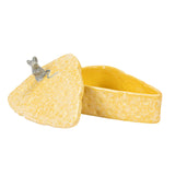 Ceramic Cheese & Mouse Appetizer Fork Set