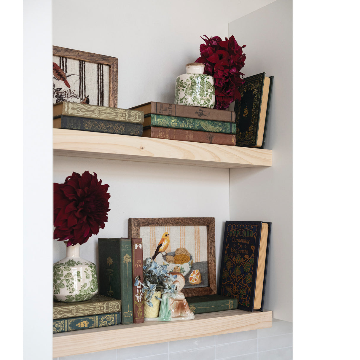 Vintage Book Design Canvas Notebook