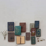 Vintage Book Design Canvas Notebook