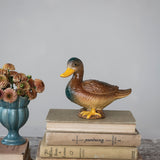 Hand-Painted Ceramic Mallard Duck