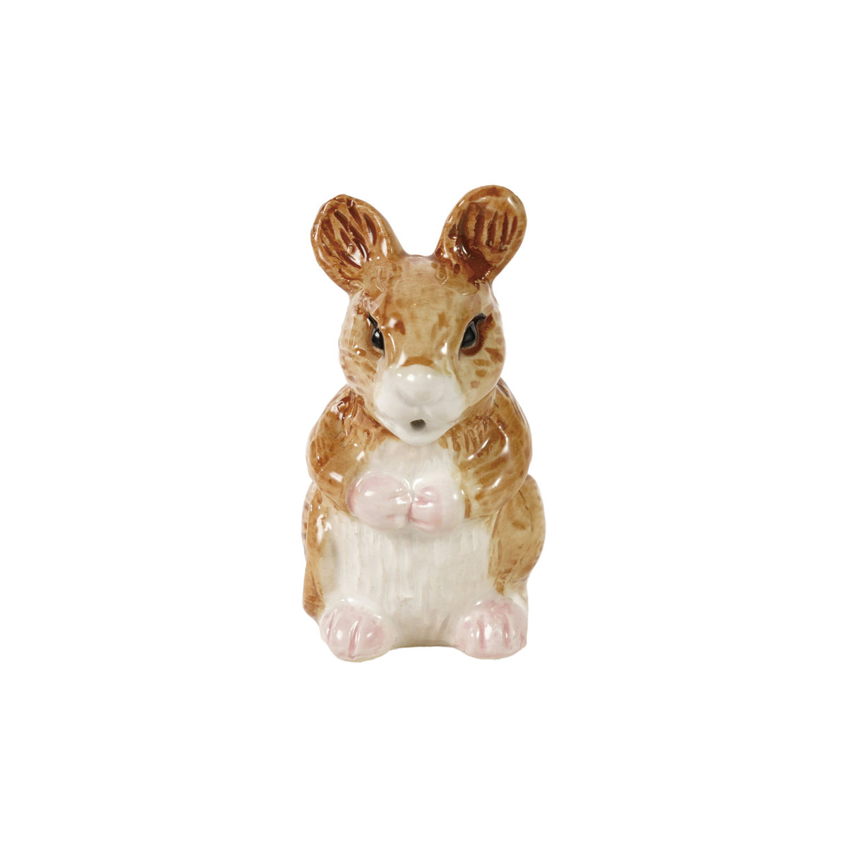 Hand-Painted Ceramic Mouse Creamer