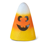 Hand-Painted Resin Candy Corn Luminaries