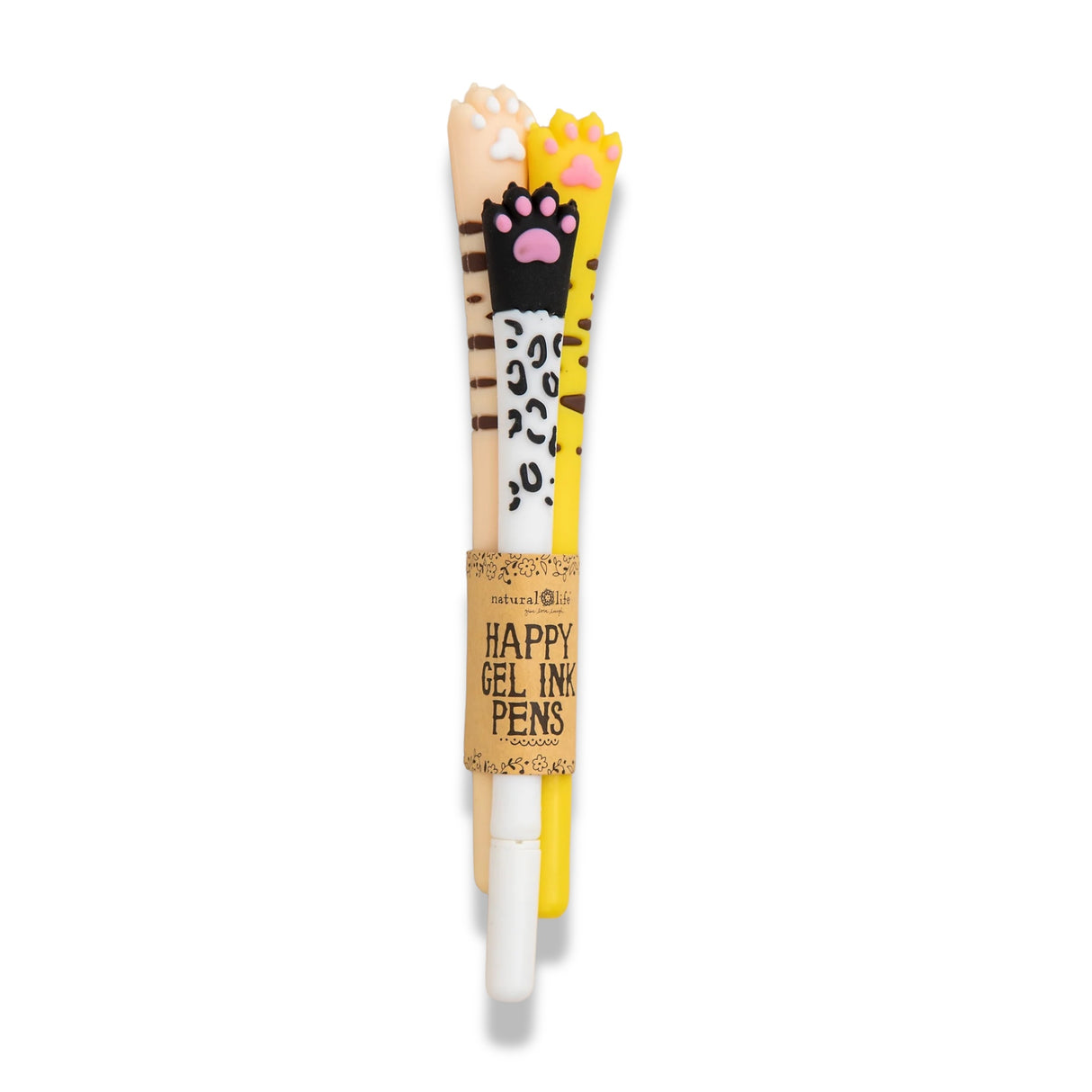 Cat Paw Gel Ink Pen Set