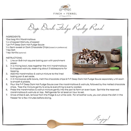 Deep Dark Hot Fudge Sauce | Finch & Fennel
