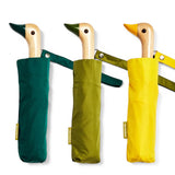 sustainable compact umbrella recycled material duckhead handle travel umbrella eco friendly

