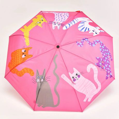Original Duckhead Arty Cats Compact Umbrella