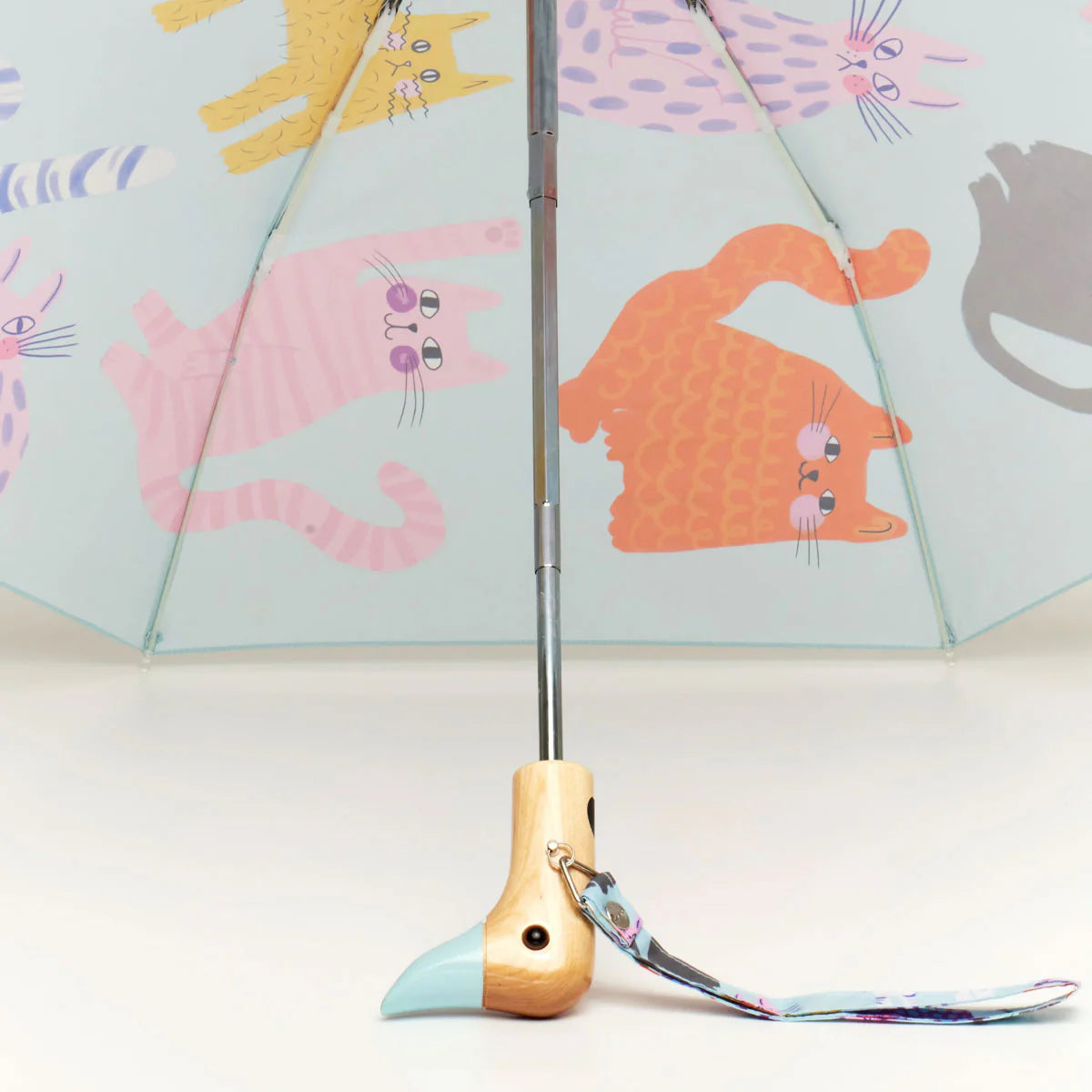 Original Duckhead Arty Cats Compact Umbrella