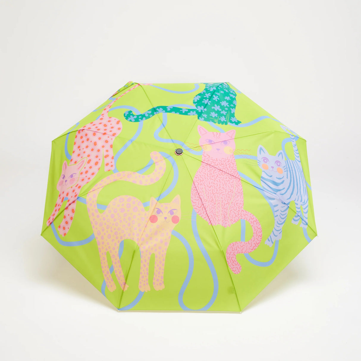 Original Duckhead Arty Cats Compact Umbrella