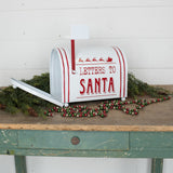 Letters to Santa Metal Mailbox