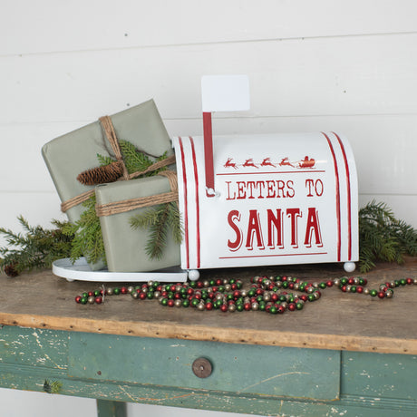 Letters to Santa Metal Mailbox