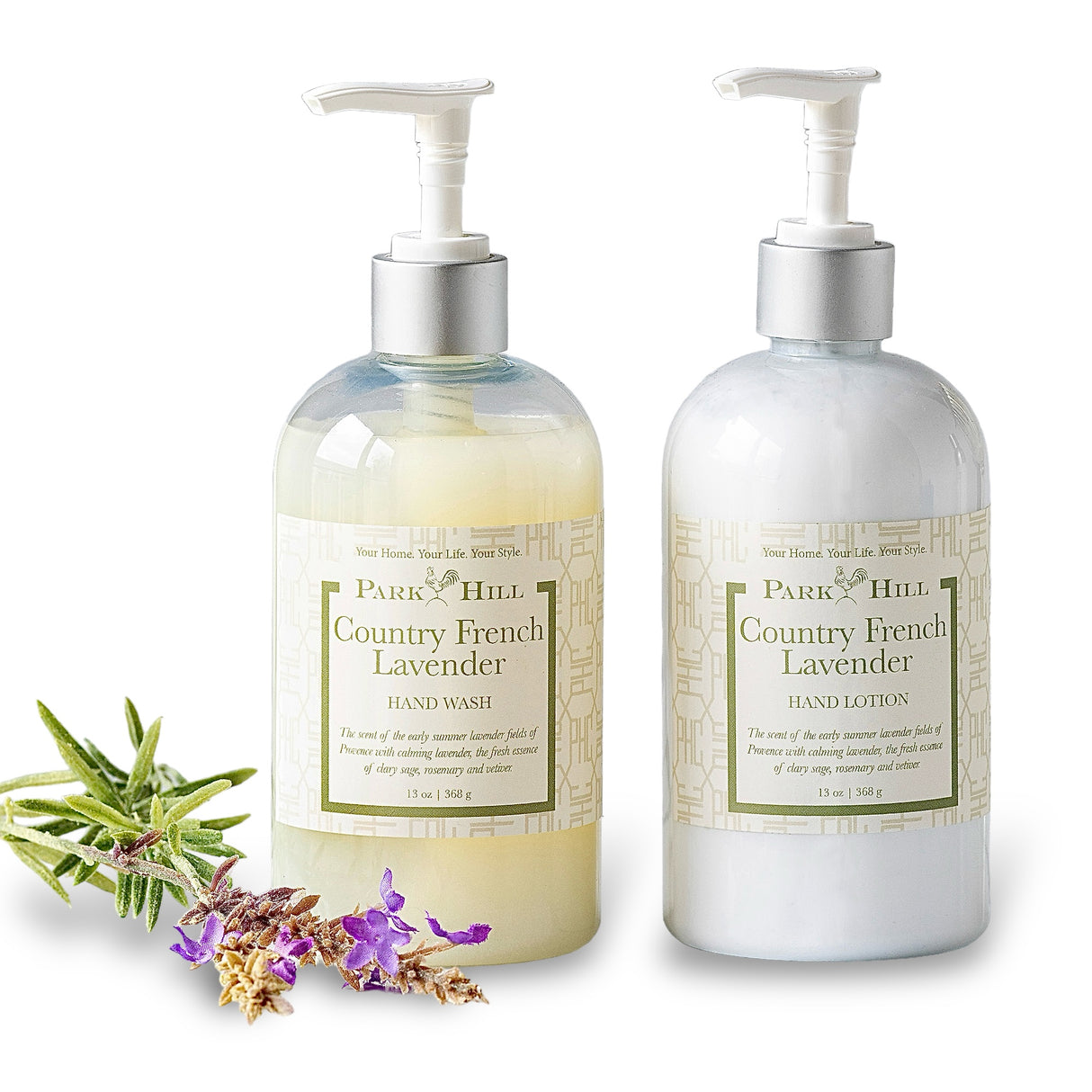 Country French Lavender Hand Wash and Lotion