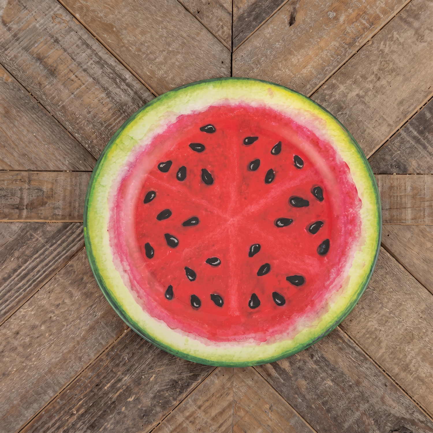 Watermelon Melamine Plate