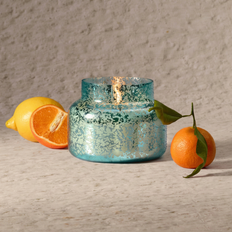 Aqua Opaline Volcano Signature Candle | Capri Blue