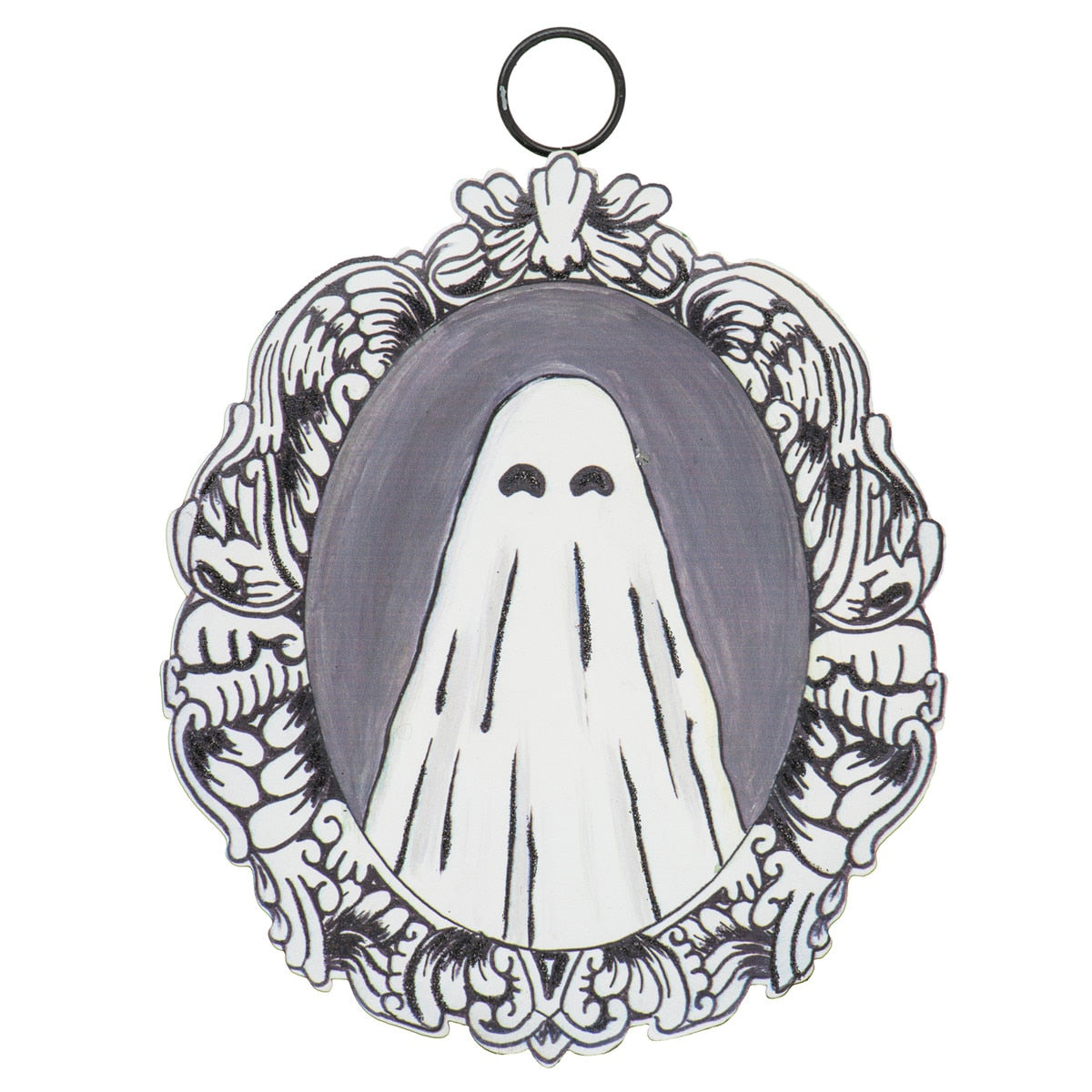 Baroque Ghost Metal Sign Hanger