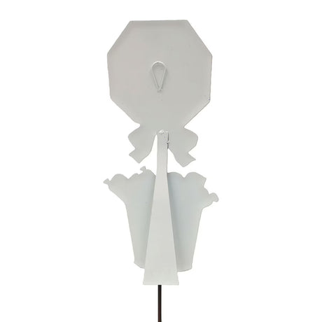 Stop For Candy Metal Stake Sign