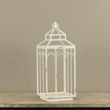 Ashley White Metal Lantern