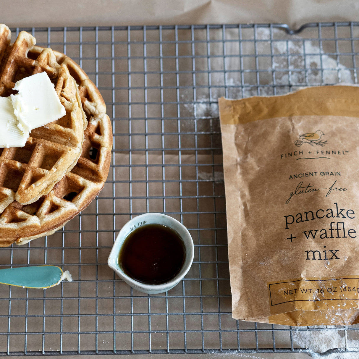Ancient Grain Gluten-Free Pancake & Waffle Mix | Finch + Fennel
