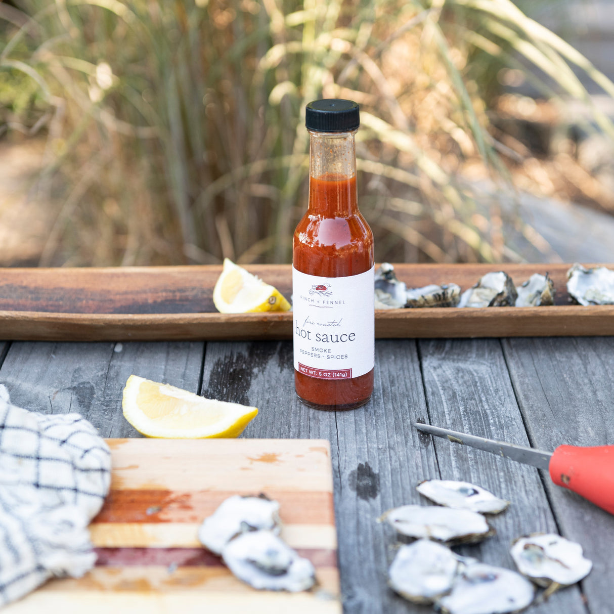 Fire Roasted Habanero Hot Sauce | Finch + Fennel