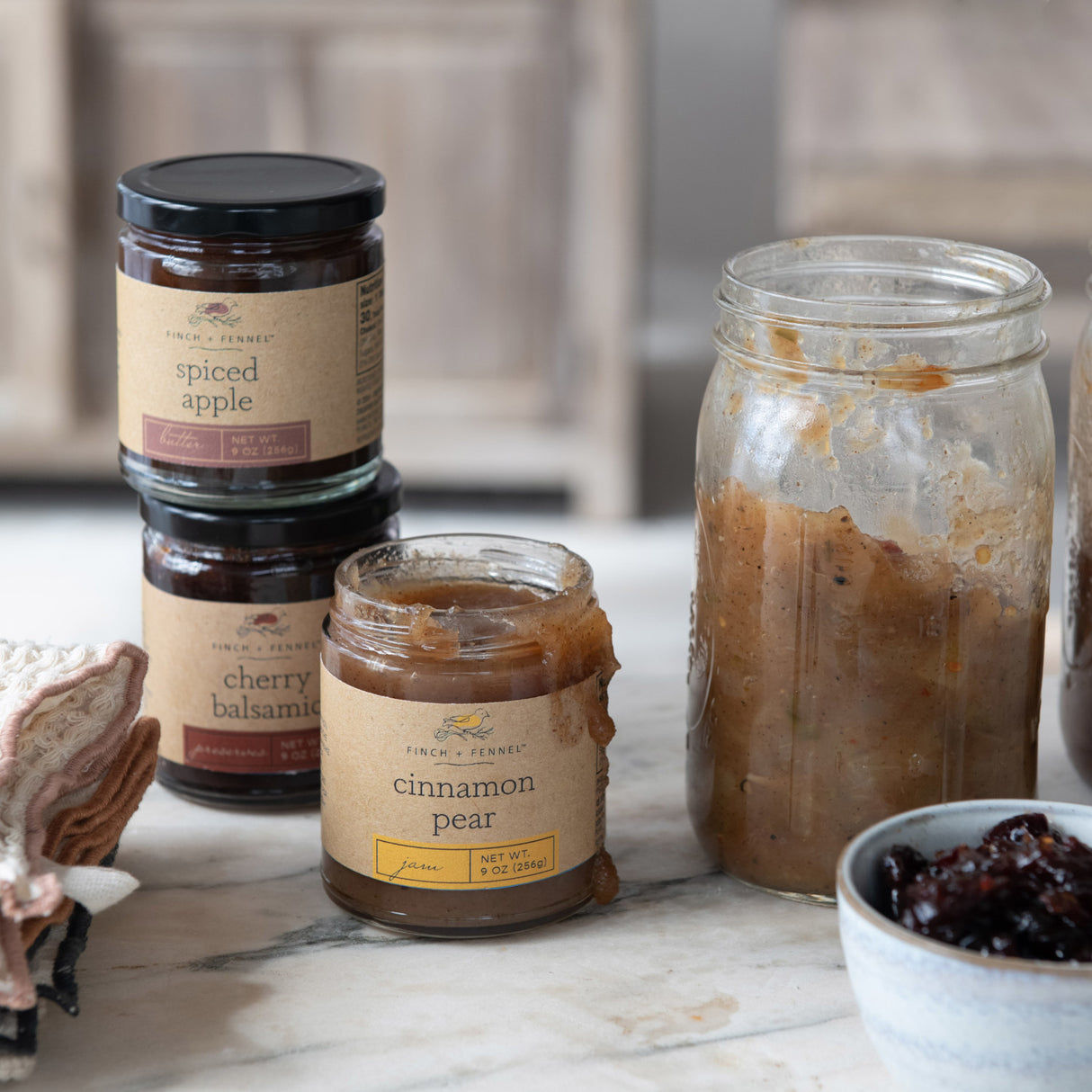 Cinnamon Pear Jam | Finch + Fennel