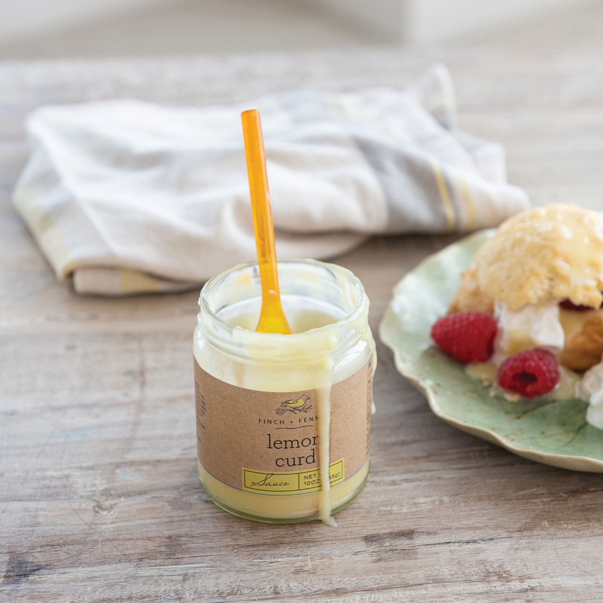 Lemon Curd Dessert Sauce | Finch + Fennel