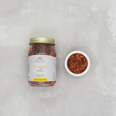Sweet & Spicy Pineapple Salsa | Finch + Fennel