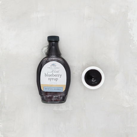 Small Batch Blueberry Syrup | Finch + Fennel