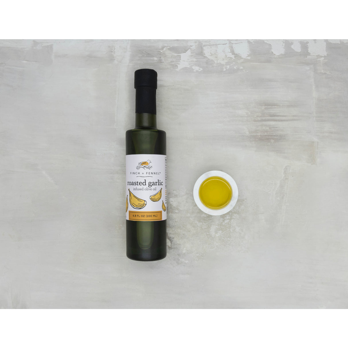 Roasted Garlic Infused Olive Oil | Finch + Fennel