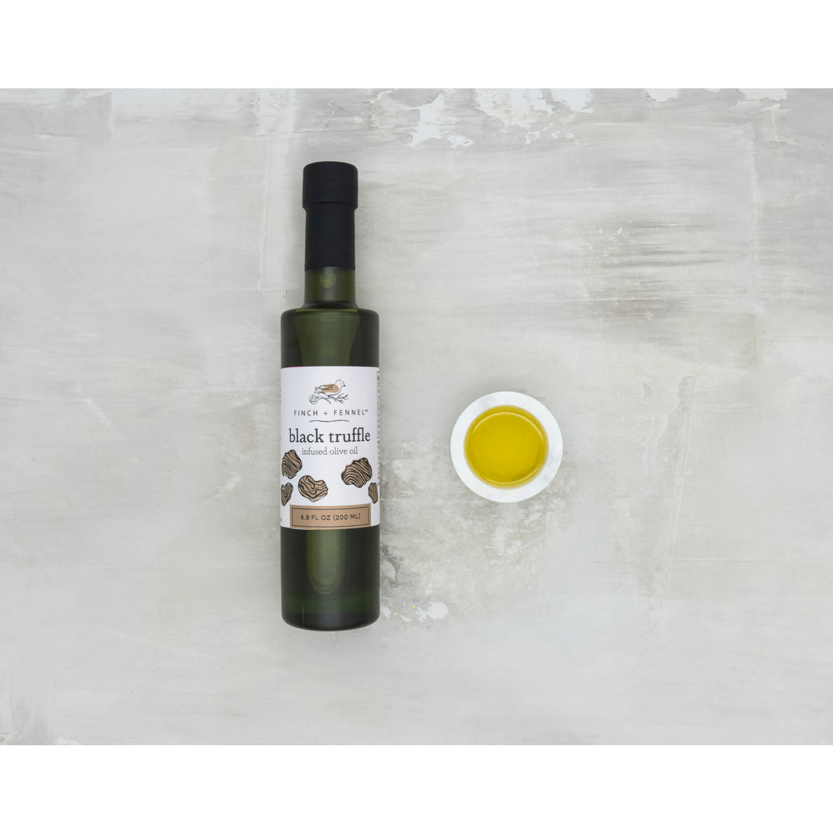 Black Truffle Infused Olive Oil | Finch + Fennel