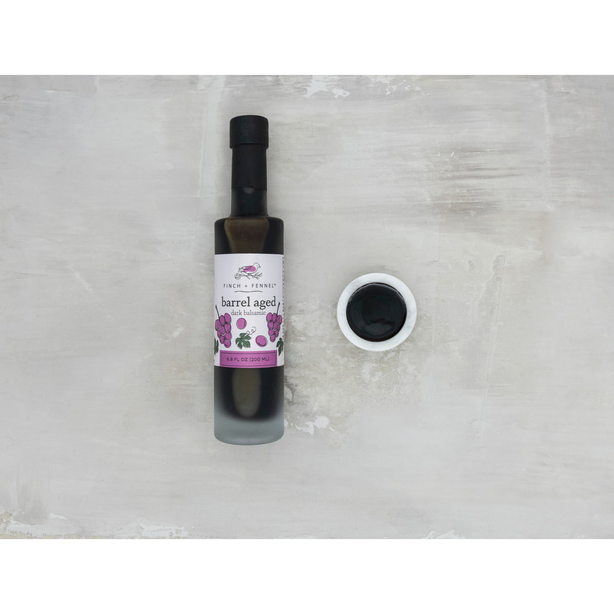 Barrel Aged Dark Balsamic Vinegar | Finch + Fennel
