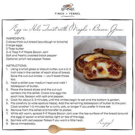 Maple & Bacon Jam | Finch + Fennel