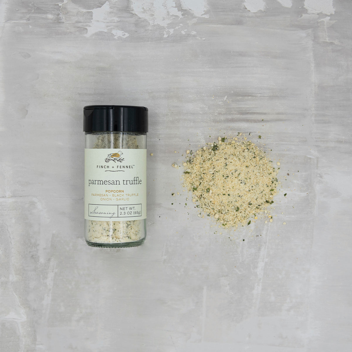 Parmesan Truffle Popcorn Seasoning | Finch + Fennel