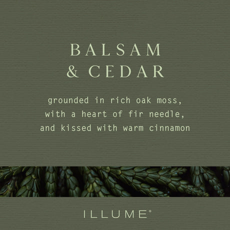 Balsam & Cedar Green Mercury Ornament Candle