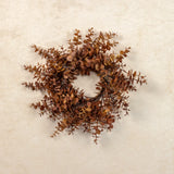 Brown Eucalyptus Candle Ring