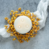 Dark Yellow Berry Fall Candle Ring