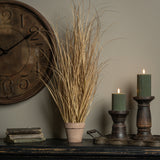 Faux Tan Grass in Pot