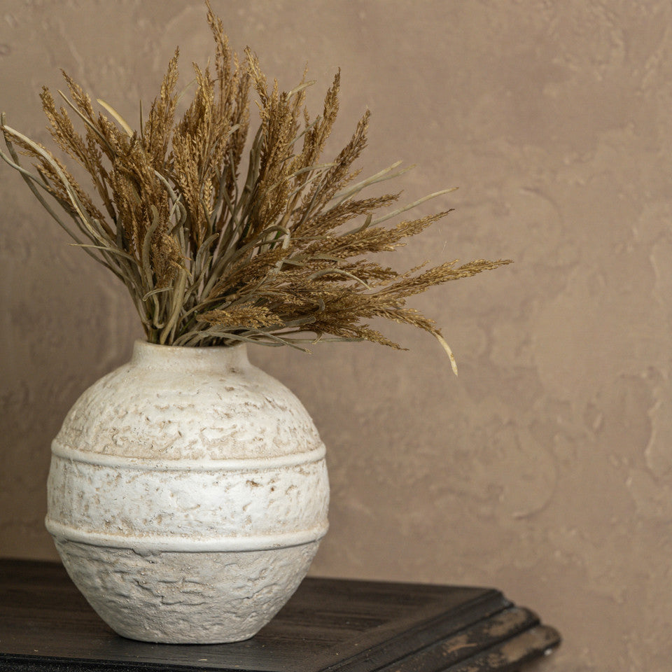 Faux Wheat & Grass Bush