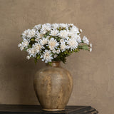 Faux Cream Mum Bush