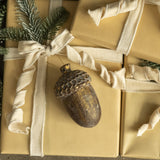 Aged Bronze Acorn Ornament