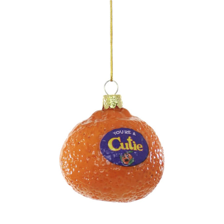 cody foster cutie mandarin orange christmas ornament