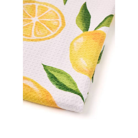 Lemoncello Geometry Tea Towel