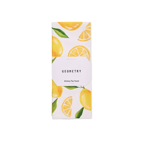 Lemoncello Geometry Tea Towel
