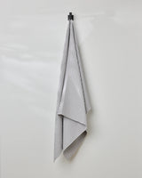 Stone Waffle Geometry Bath Towel & Washcloth
