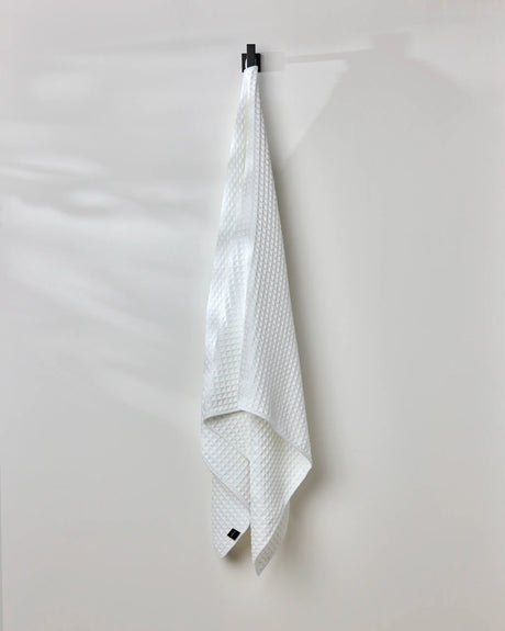 Cloud Waffle Geometry Bath Towel & Washcloth