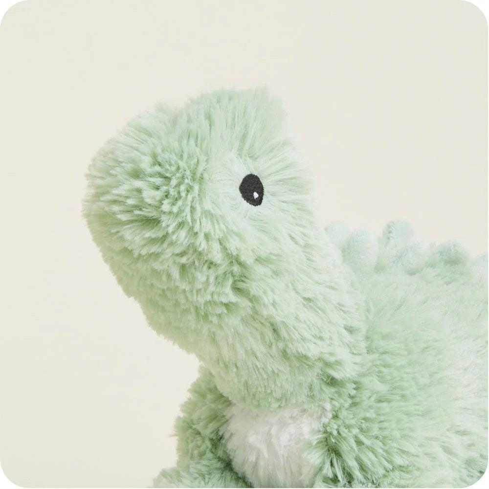 Green Long Neck Dinosaur Warmies Plush Animal