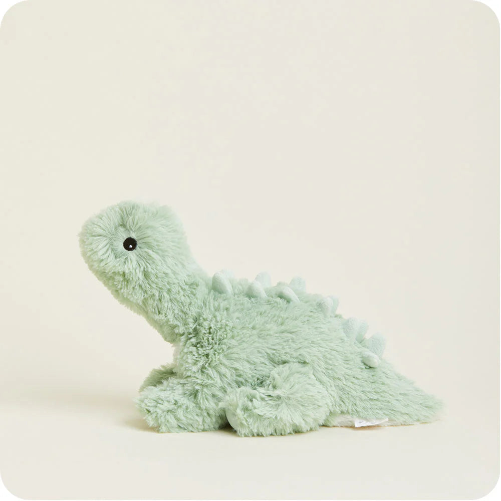 Green Long Neck Dinosaur Warmies Plush Animal