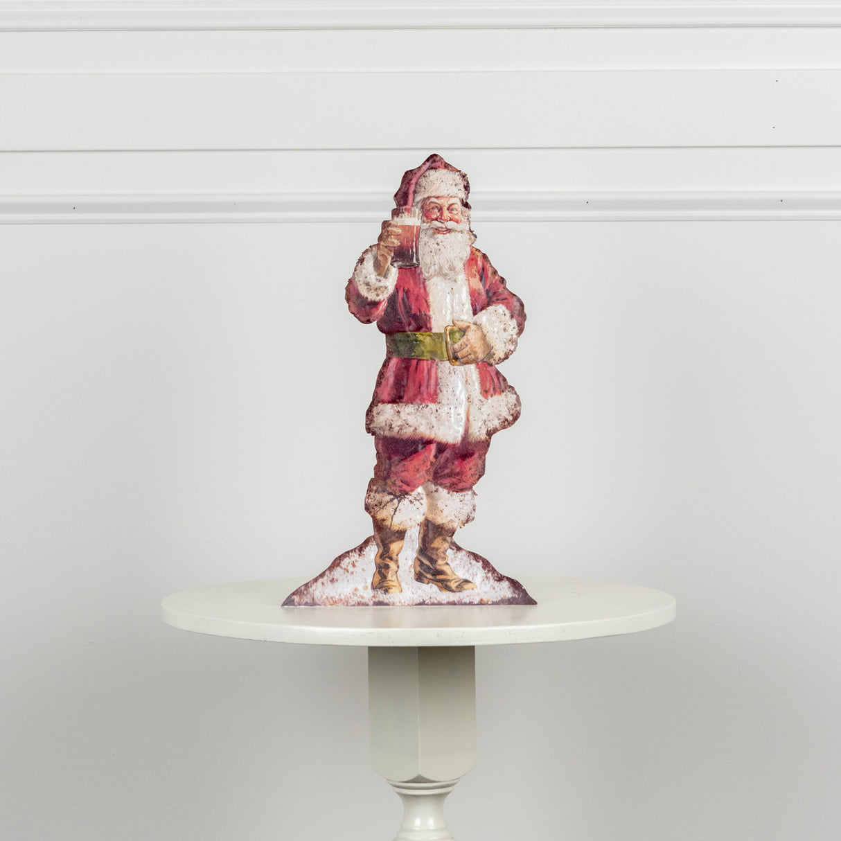 Cheerful Santa Metal Dummy Board