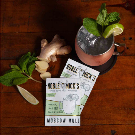 Moscow Mule Single-Serve Craft Cocktail Mix | Noble Mick's