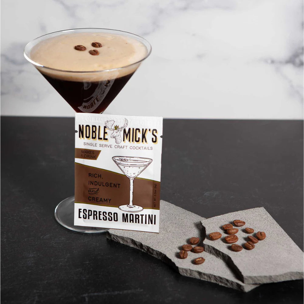 Espresso Martini Single-Serve Craft Cocktail Mix | Noble Mick's