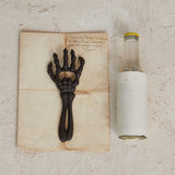 Cast Iron Black Skeleton Arm Bottle Opener